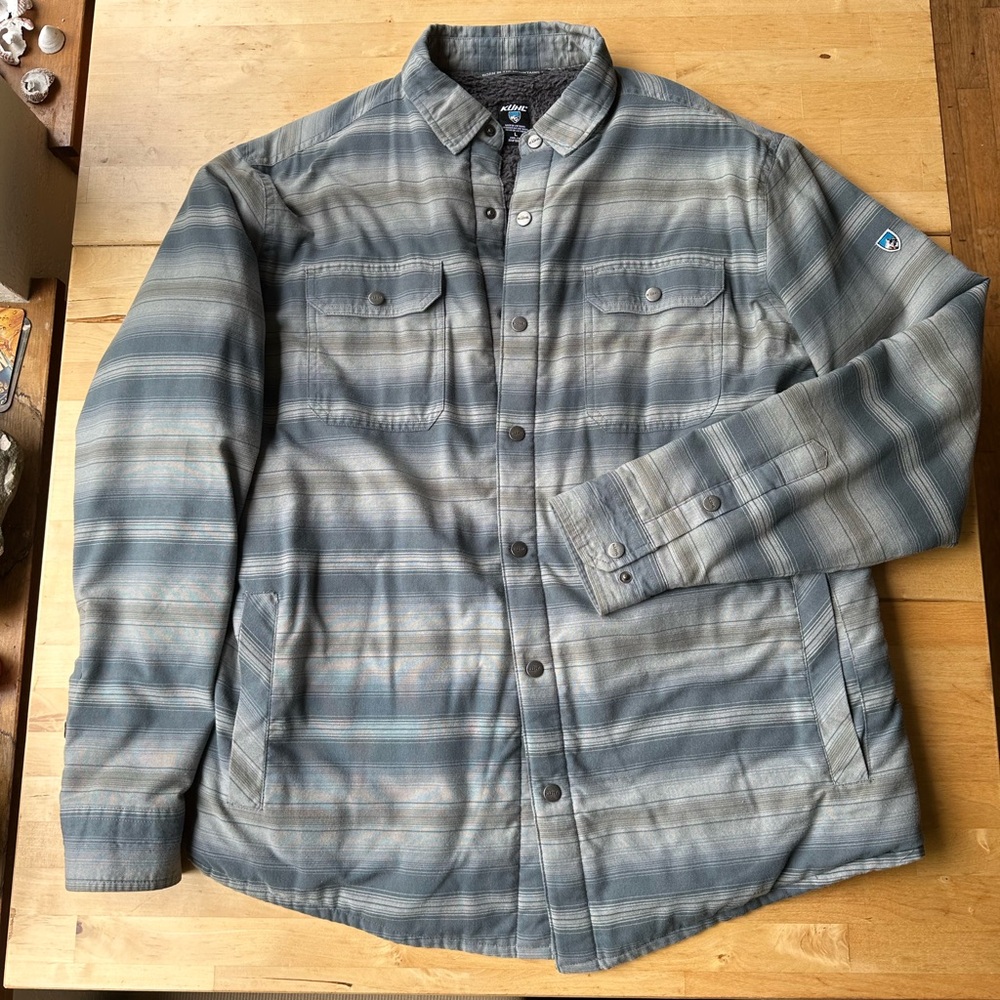 Kühl Men's Joyrydr shirt jacket Apres Surf Relax